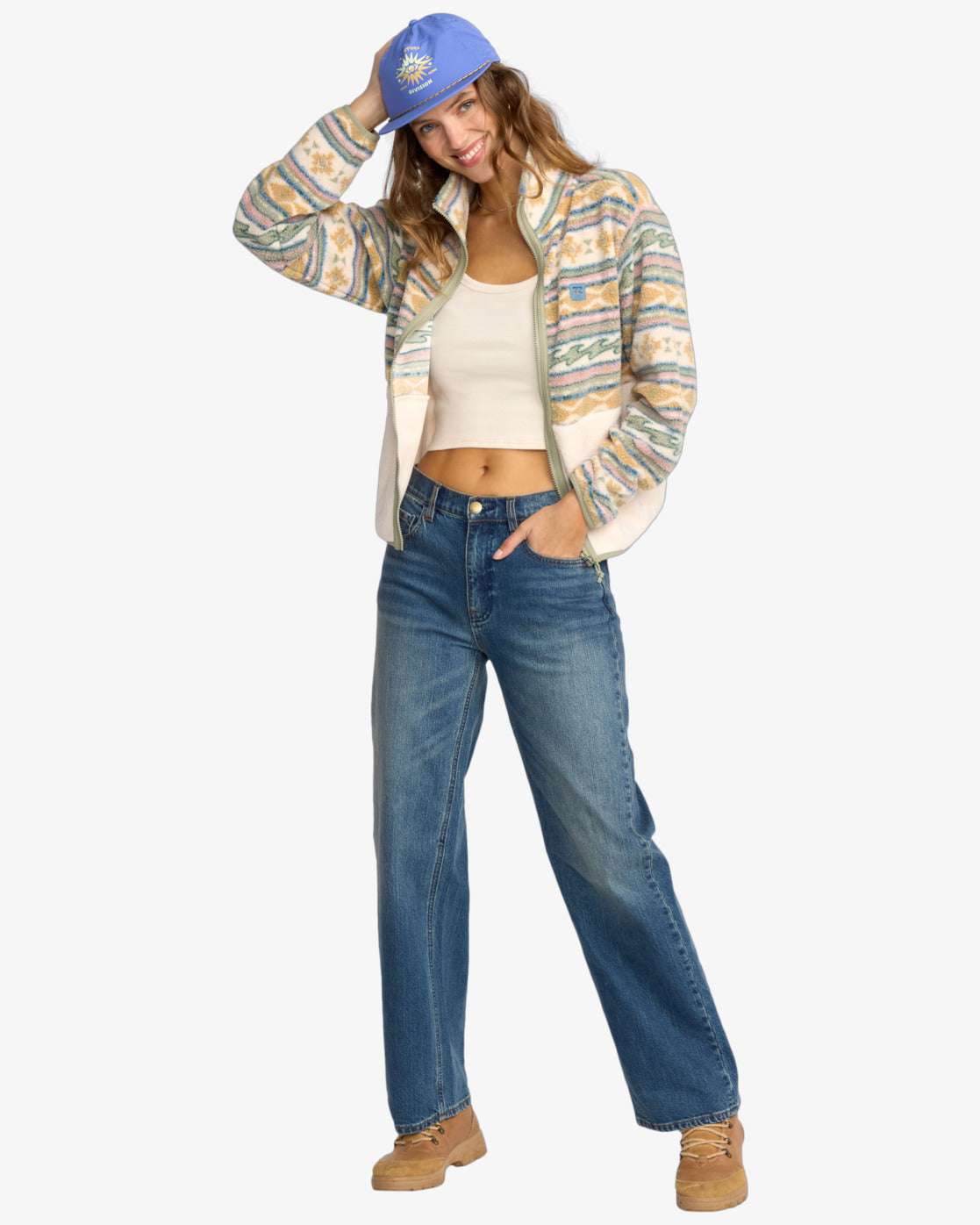 Billabong Rock Jetty Mock Neck Fleece