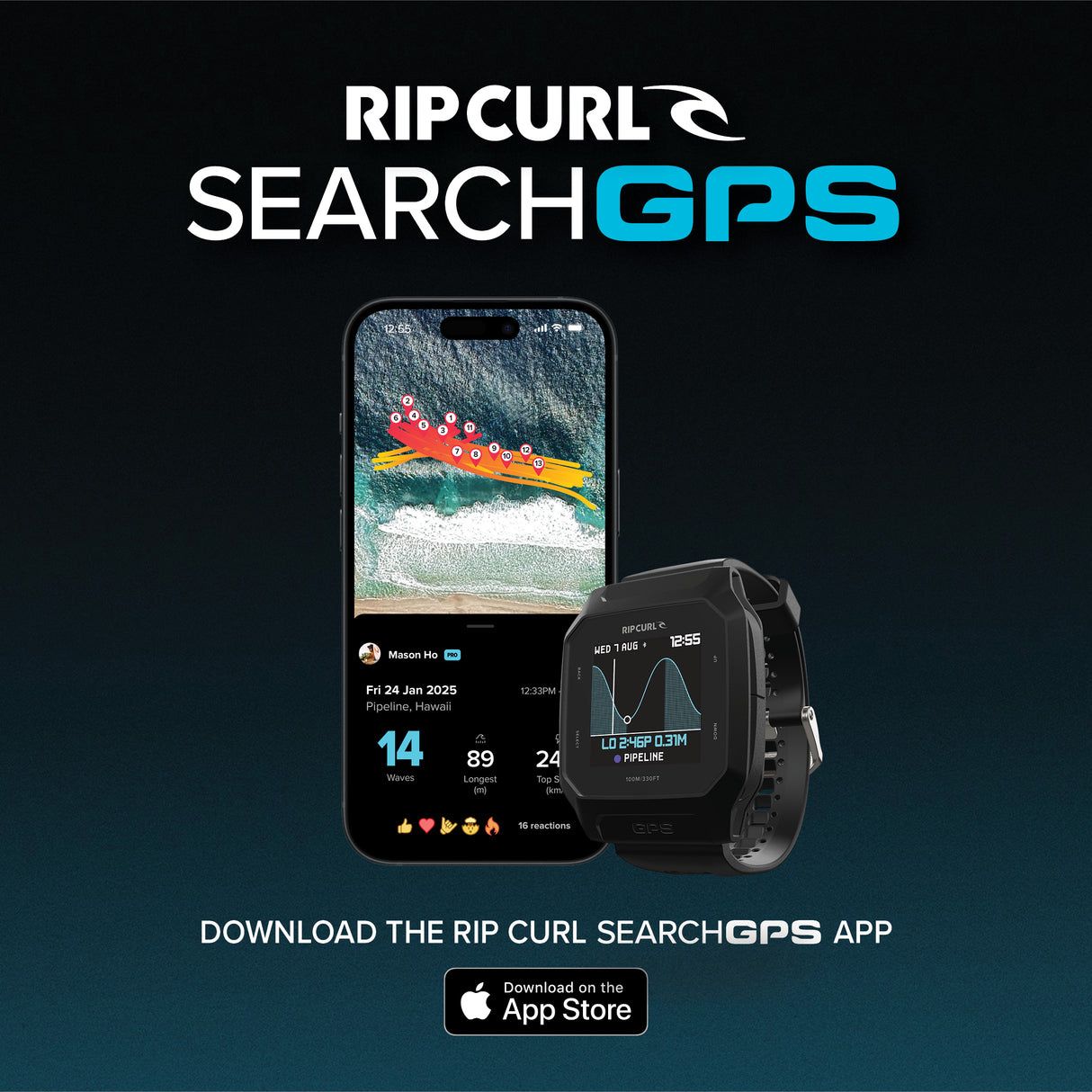 Rip Curl Search GPS 3 Watch
