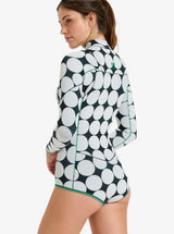 Roxy Rise Natural 1.5 Chest Zip Spring Suit