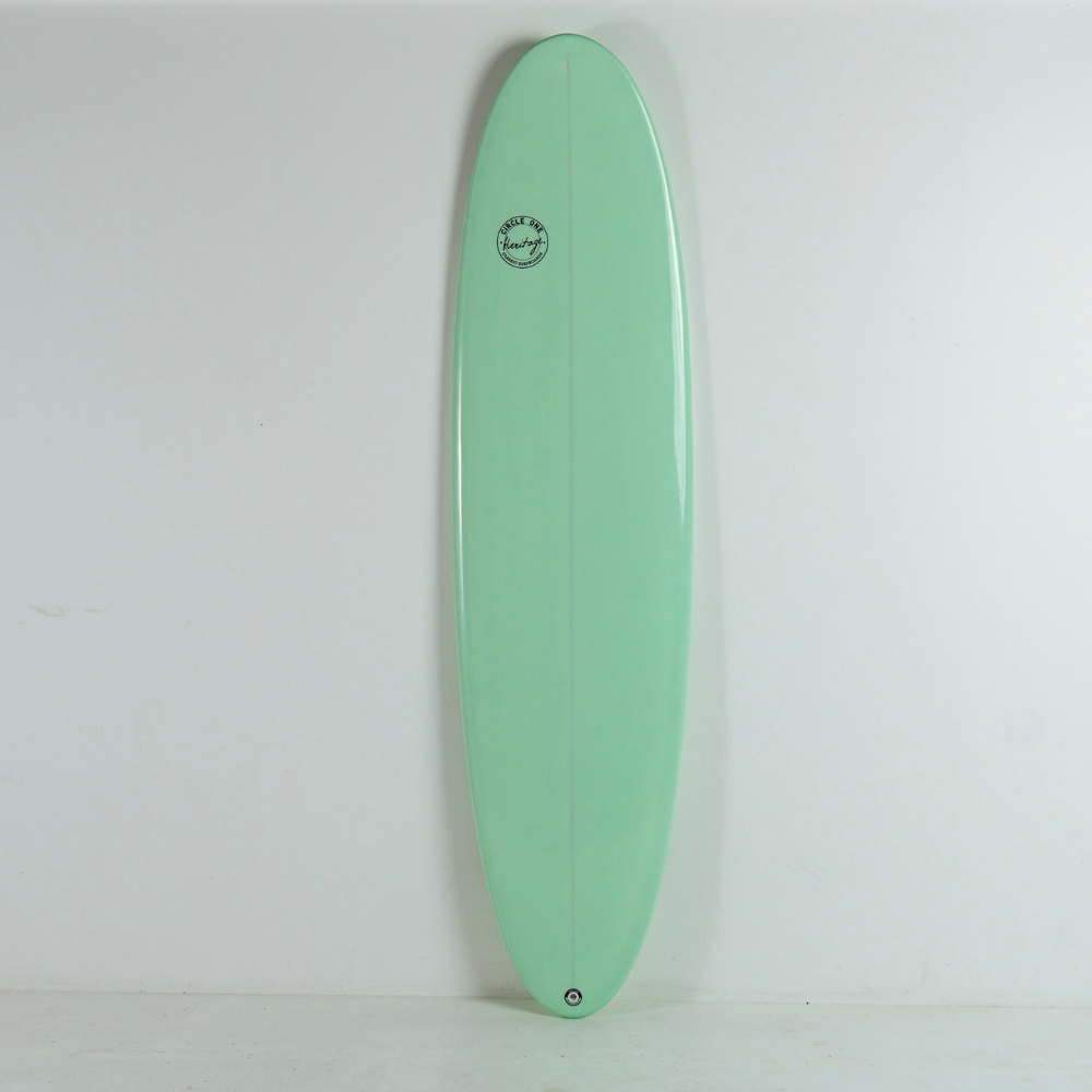 Circle One Heritage Surfboard - Duck Egg