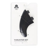 Summer Vibes FCS1 Thruster Set - Black
