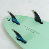 Circle One Heritage Surfboard - Duck Egg