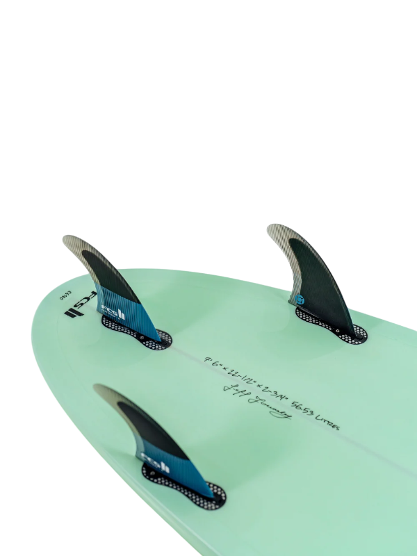 Circle One Heritage Surfboard - Duck Egg