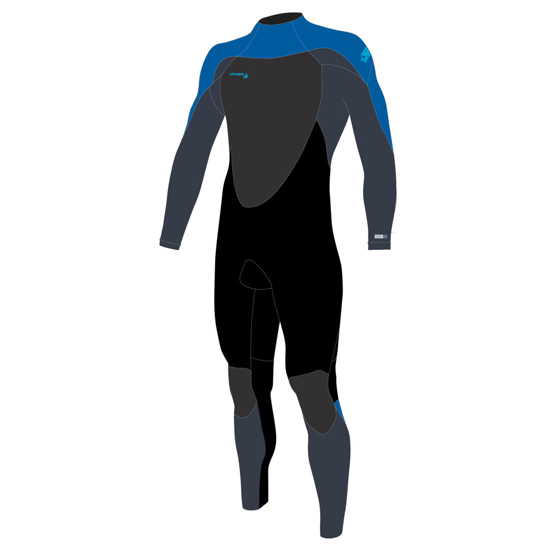 O'Neill Junior Epic 5/4 Wetsuit - Black/Slate/BaliBlue