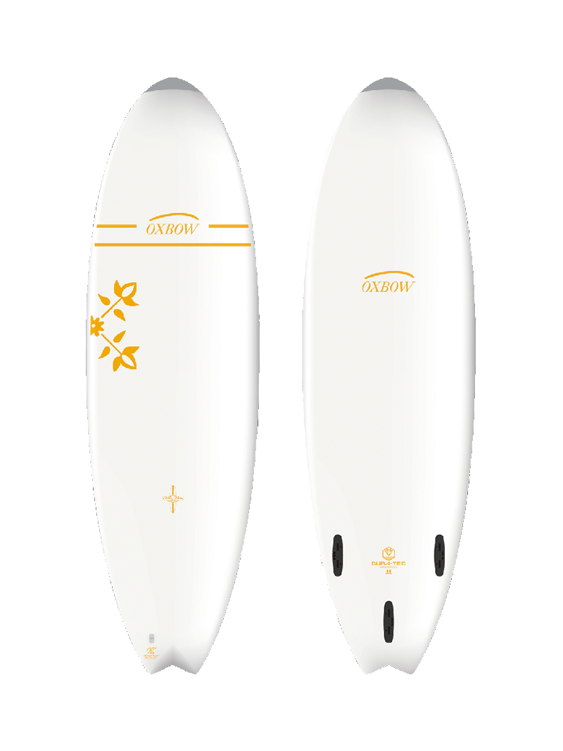 Oxbow Fish 5ft 10 Surfboard FCS - White