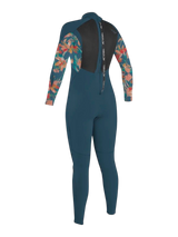 O'Neill Girls Epic 5/4 Wetsuit - Copen Blue/ Tropical