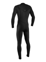 O'Neill Mens Hyperfreak 5/4 Chest Zip Wetsuit - Black