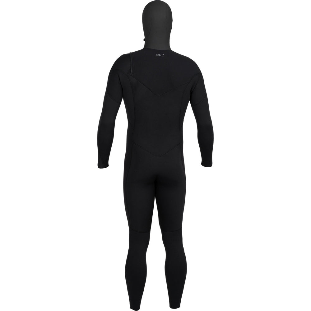 O'Neill Mens Epic 6/4 Hooded Chest Zip Wetsuit - Black