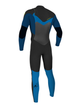 O'Neill Junior Epic 5/4 Chest Zip Wetsuit - Black/Deep Sea/ Bali Blue