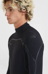O'Neill Mens Hyperfreak Fire 5/4+ Back Zip Wetsuit - Black