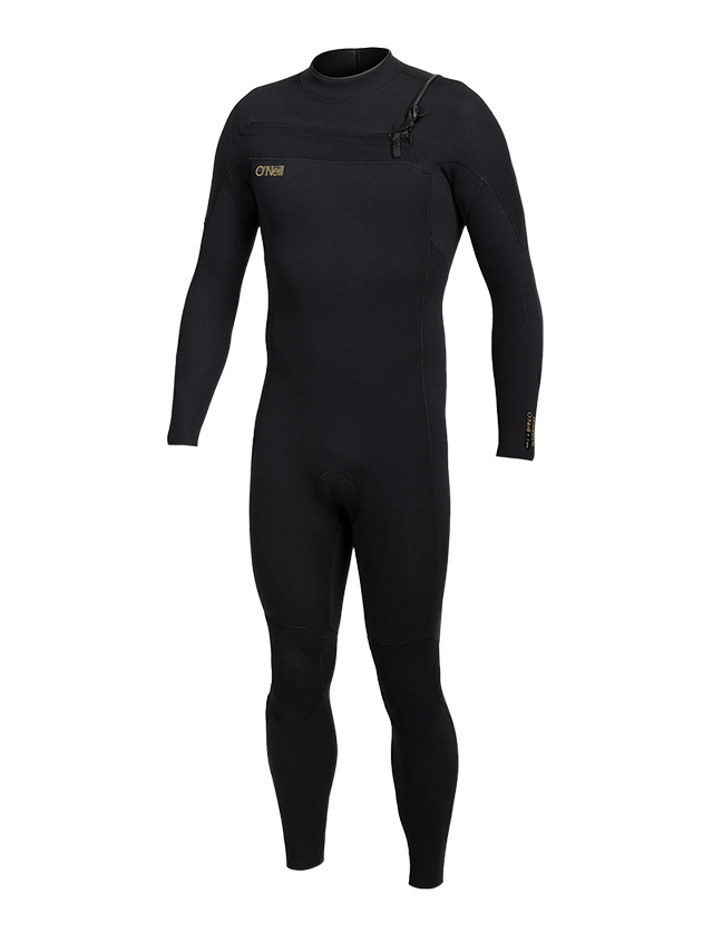O'Neill Mens O'Riginals RG8 4/3 Chest Zip Wetsuit - Black