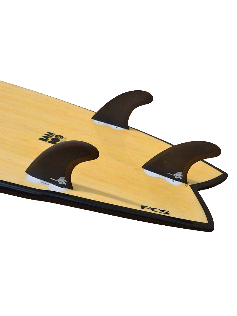 Circle One Bamboo Wing Fish Surfboard