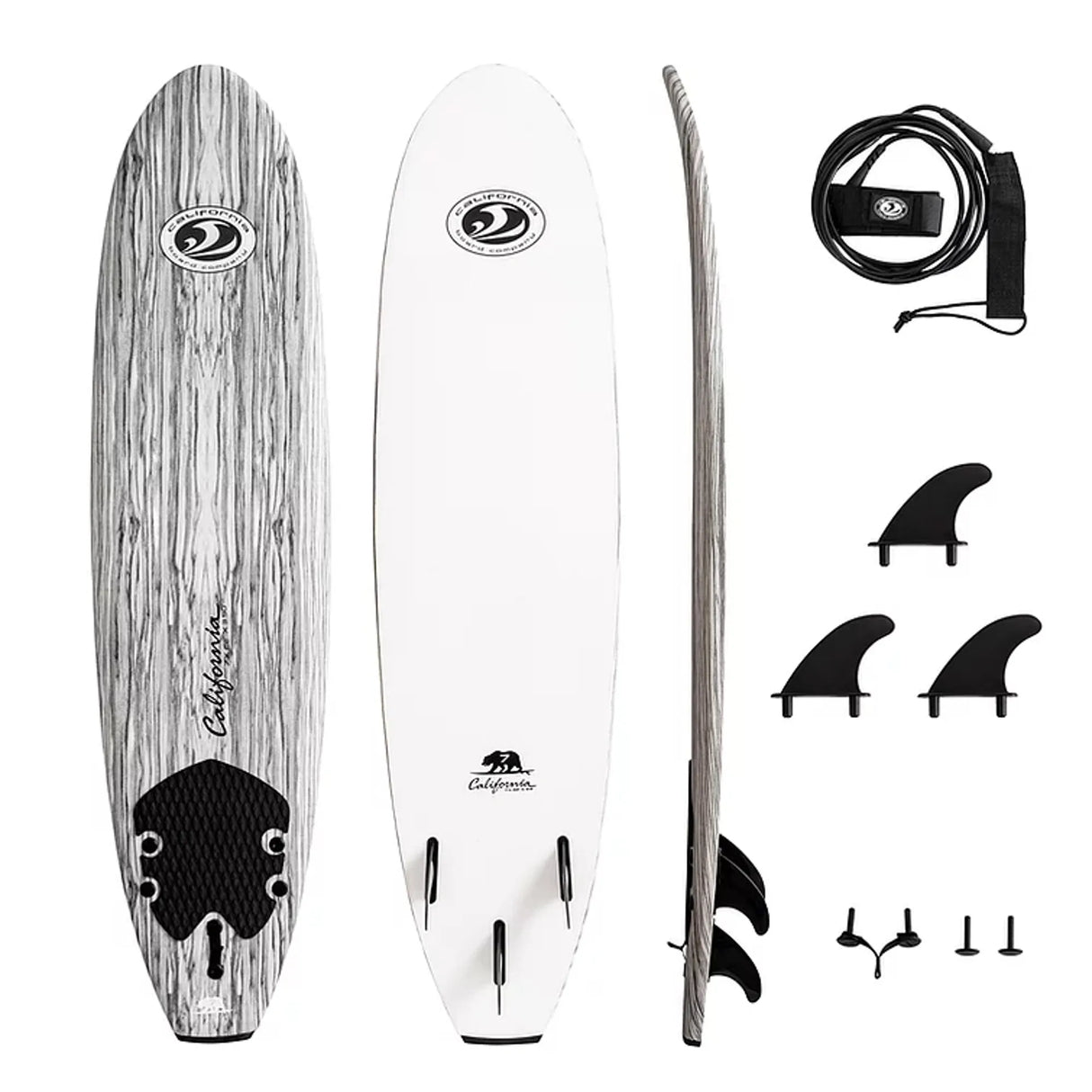 CBC 7ft Softboard - Grey Timber Effect
