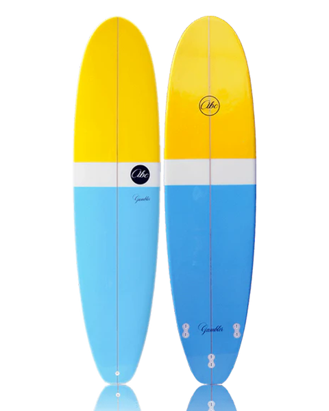 ABC Gambler Surfboard FCS - Blue/Yellow