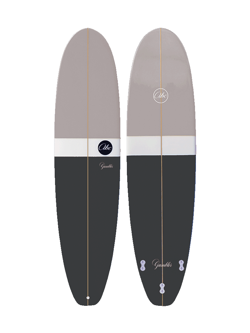 ABC Gambler Surfboards FCS1 - Black/Grey