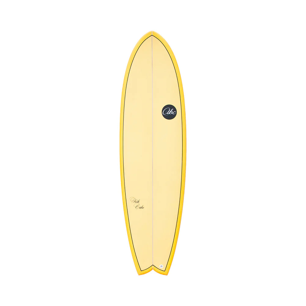 ABC Fishcake Surfboard Futures - Yellow