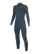 Alder Junior Comp CX 5/4 Chest Zip Wetsuit - Black