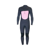 Alder Junior Comp CX 5/4 Chest Zip Wetsuit - Black