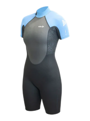 Alder Womens Impact 3/2 Shorty - New Blue