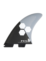 FCS 2 AM PC Twin +1 Fin - Grey/Charcoal