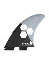 FCS 2 AM PC Twin +1 Fin - Grey/Charcoal