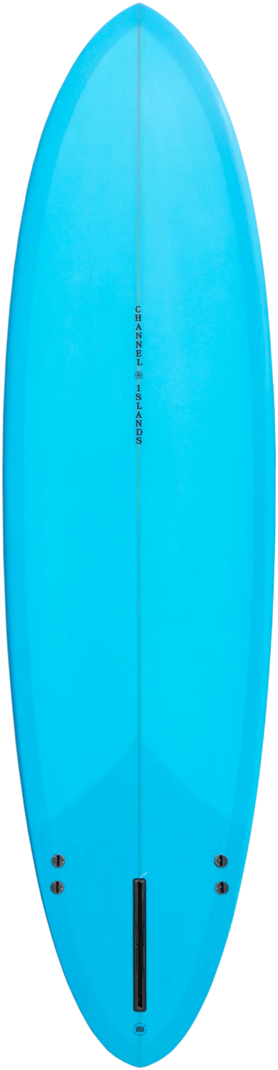 Al Merrick CI Mid 7ft Surfboard FCS 2 - Blue Tint-Hardboards-troggs.com