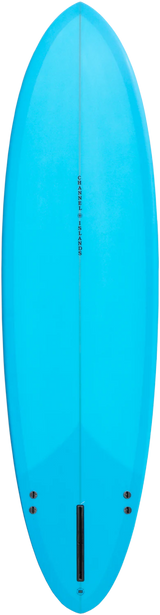 Al Merrick CI Mid 7ft Surfboard FCS 2 - Blue Tint-Hardboards-troggs.com