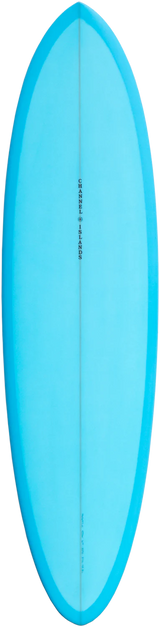 Al Merrick CI Mid 7ft Surfboard FCS 2 - Blue Tint-Hardboards-troggs.com