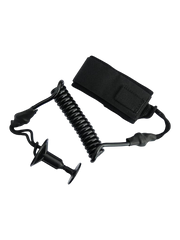 Alder Basic Coiled Bodyboard Wrist Leash
