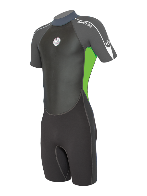 Alder Junior Impact 3/2 Shorty - Green