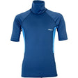 Alder Junior Cruz Short Sleeve Rash Vest - Navy-Rash Vests & Thermal Vests-troggs.com