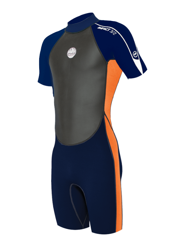 Alder Junior Impact 3/2 Shorty - Orange