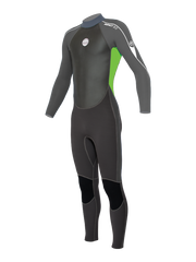 Alder Junior Impact 3/2 Wetsuit - Green