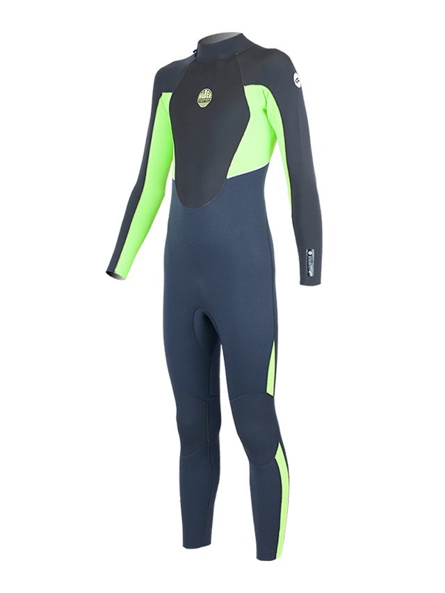 Alder Junior Stealth 5/4/3 Wetsuit - Graphite