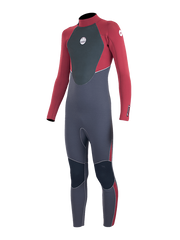 Alder Junior Stealth 5/4/3 Wetsuit - Red
