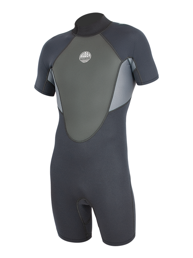 Alder Mens Impact 3/2 Shorty - Black