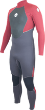 Alder Mens Stealth 4/3 Wetsuit - Red-Mens Wetsuits-troggs.com