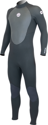 Alder Mens Stealth 5/4/3 Wetsuit - Jet-Mens Wetsuits-troggs.com