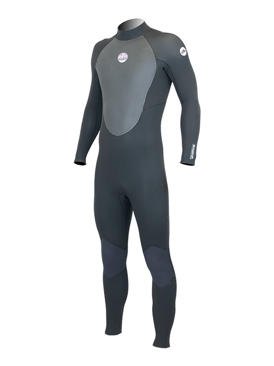 Alder Mens Stealth 5/4/3 Wetsuit - Jet
