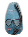 Alder Ocean Blue Avance Pro Twin Lens Mask & Snorkel