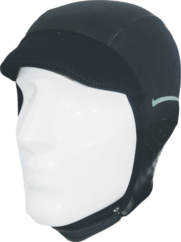 Alder Stealth 3mm Surf Hat-Wetsuit Hoods-troggs.com