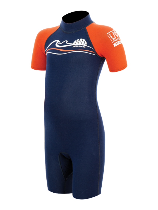 Alder Toddler 2/2 Shorty - Blue/Orange