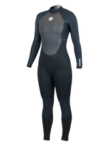 Alder Womens Stealth 5/4/3 Wetsuit - Black