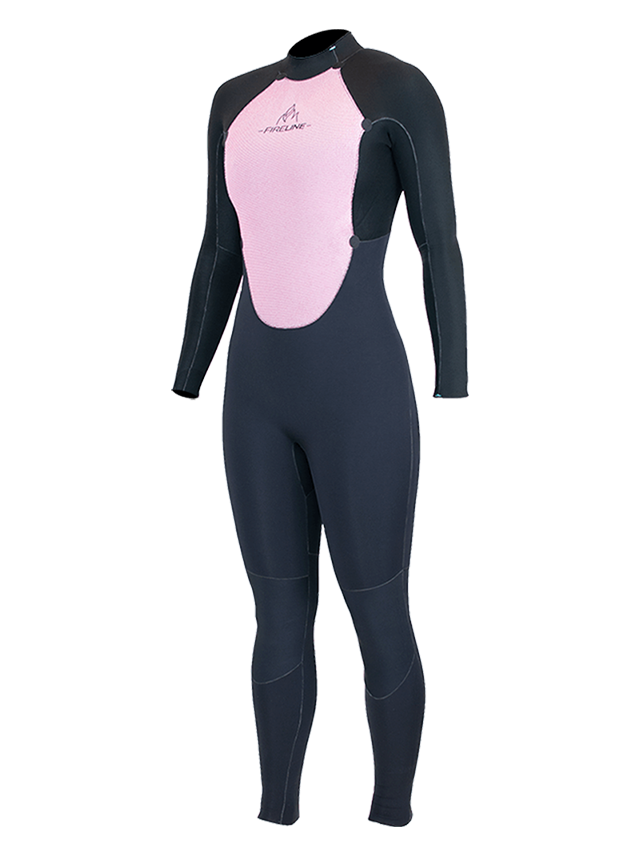 Alder Womens Stealth 5/4/3 Wetsuit - Black