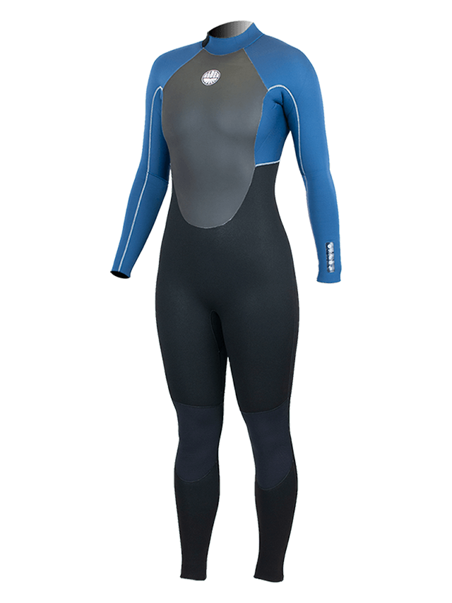 Alder Womens Stealth 5/4/3 Wetsuit - Blue