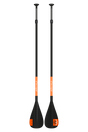 Ari'i Nui Fiber/Carbon Adjustable Paddle - Black/Orange-Paddle Boarding-troggs.com