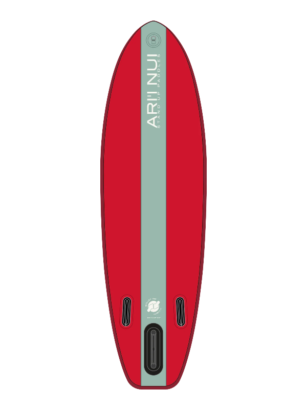 Ari'i Nui H Lite Bullet 9'6" Inflatable Stand Up Paddle Board - Moss/Red - Save £150