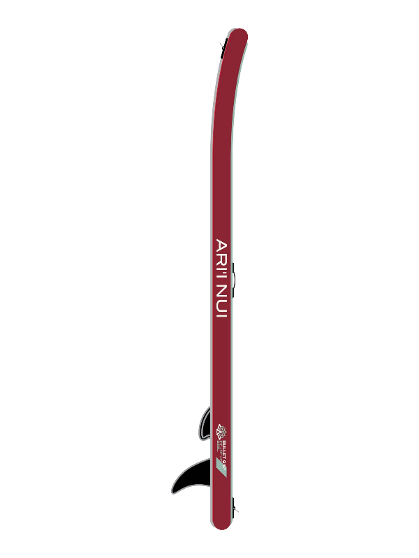 Ari'i Nui H Lite Bullet 9'6" Inflatable Stand Up Paddle Board - Moss/Red - Save £150
