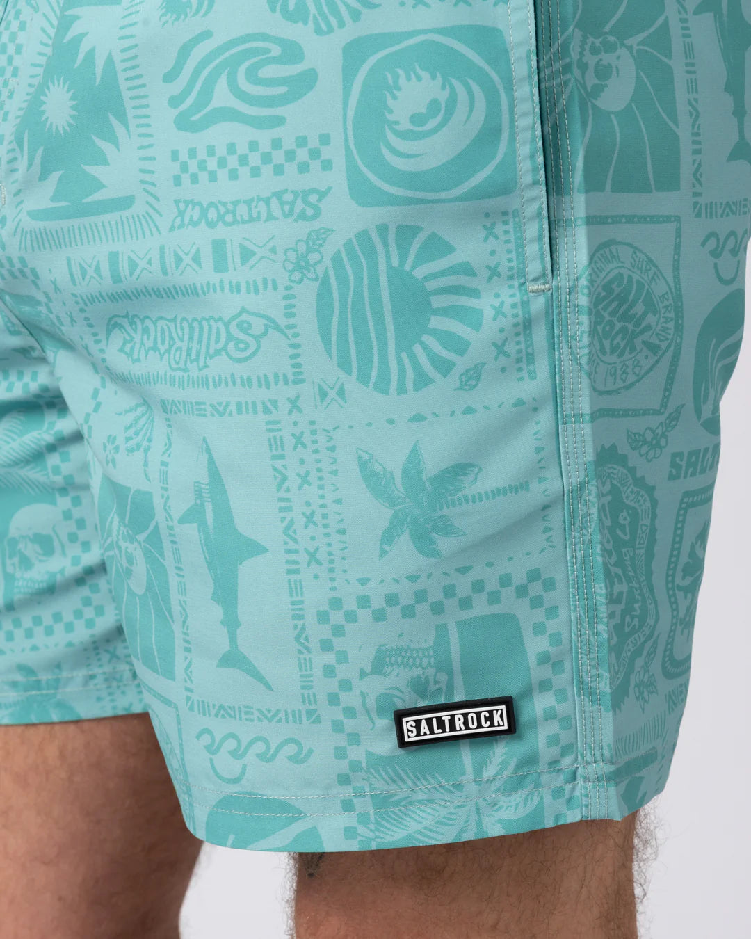 Saltrock Heritage Tiles Boardshorts