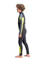 C-Skins Junior Element 3/2 Wetsuit - Anthracite/Yellow/Black Tie-Dye